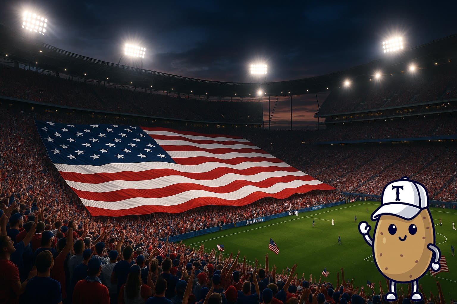 Team USA at the 2026 World Cup, a Tater Research market intelligence feature tracking open-to-close sportsbook line movement across the group stage.